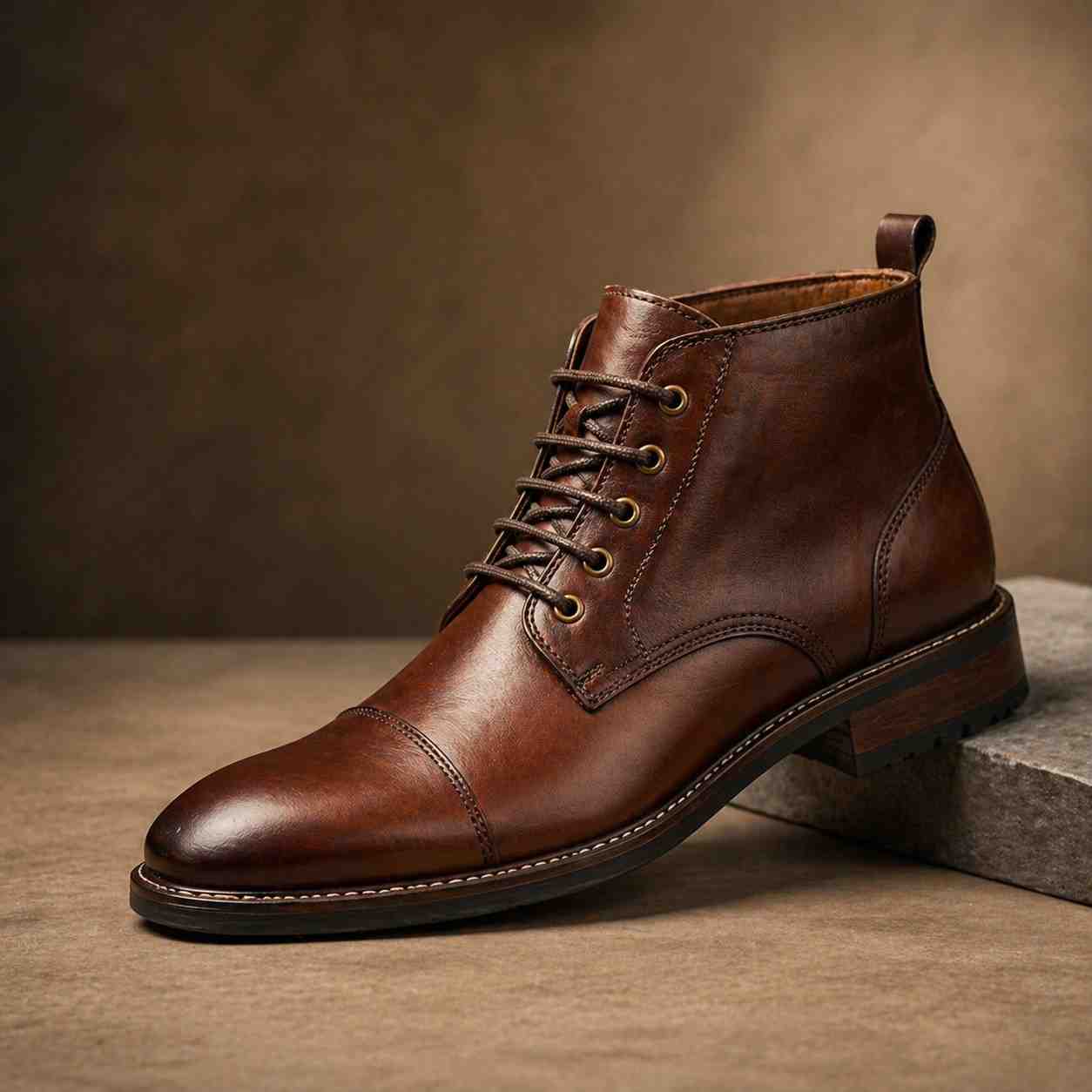 Leather boots wholesale Agra
