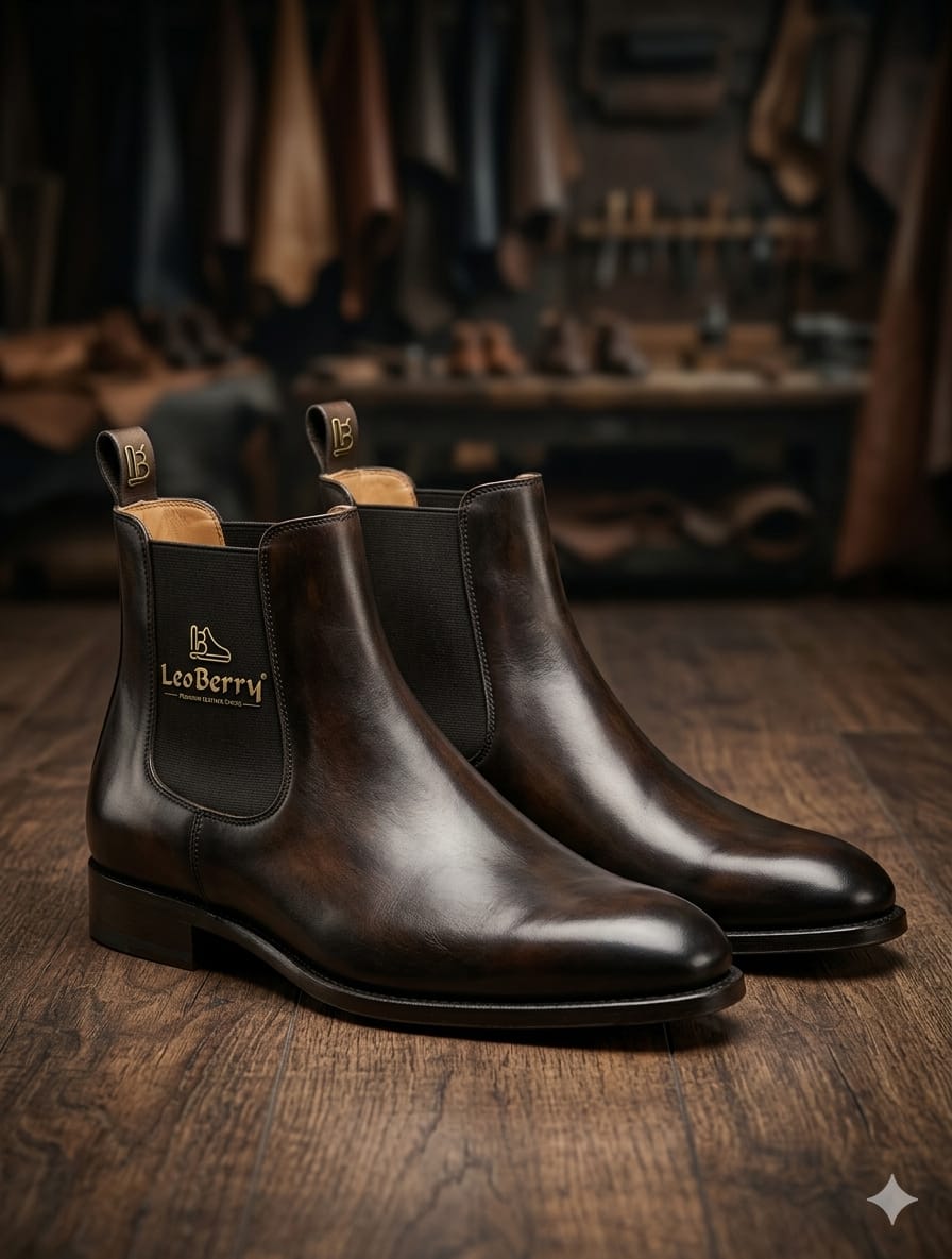 Chelsea boots leather Agra wholesale
