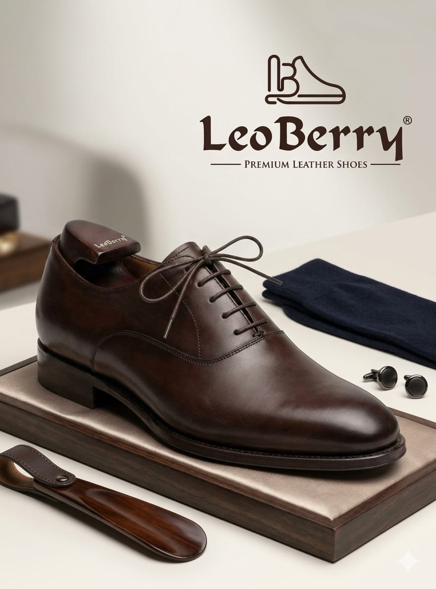 Formal leather shoes Agra wholesale